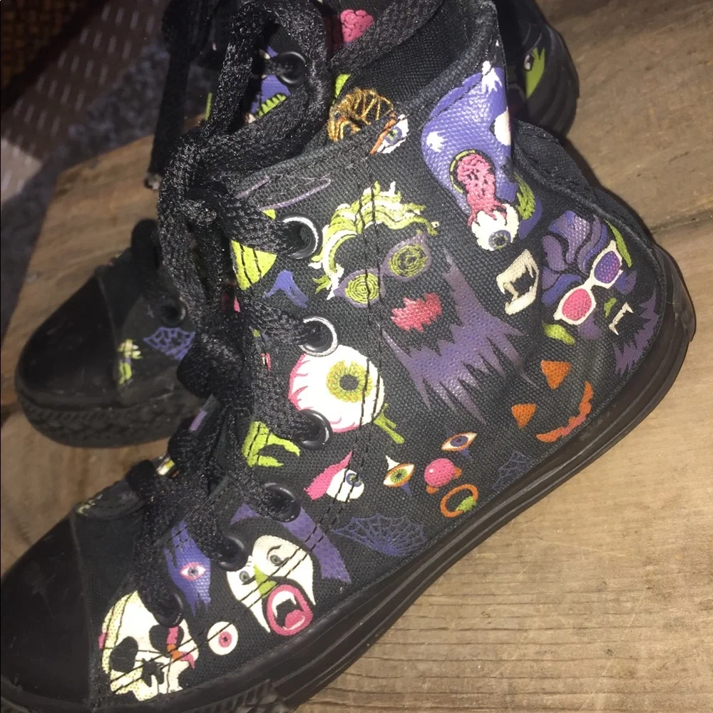 Converse All Star Halloween Skull & Clown high top Sneakers